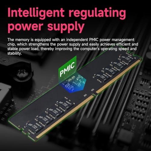 Image of DDR5 RAM 32GB Kit (2x16GB) 4800MHz (PC5-38400) CL40 1.1V On die ECC UDIMM 288-Pin Desktop Memory Module Acclamator