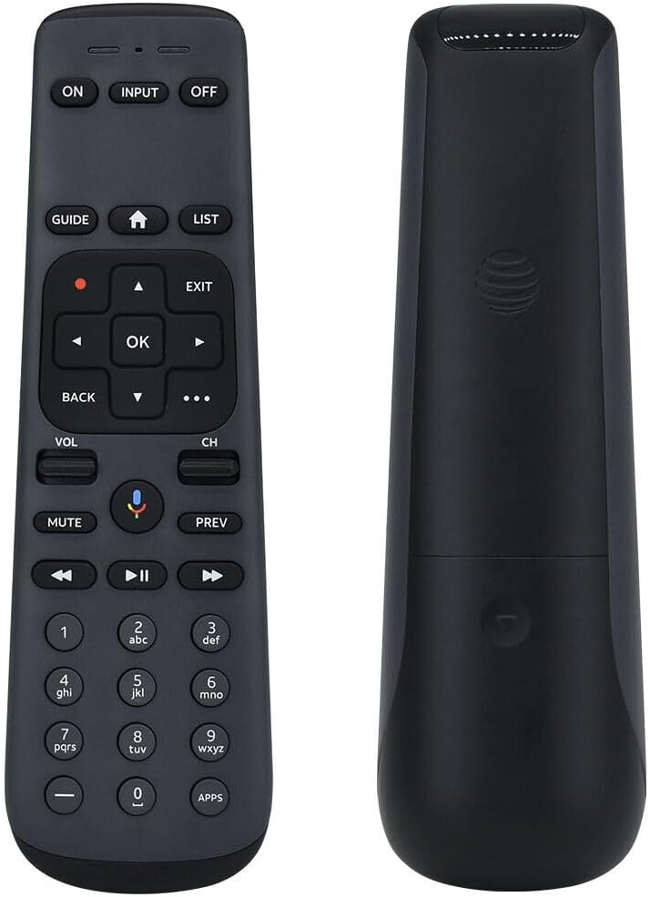 DirecTV Stream AT&T TV Now RC82V 2nd Generation Gemini Stream Voice Recognition Replacement Remote Control, Compatible with C71KW-200 & C71KW-400 Osprey Receiver Set-Top Boxes