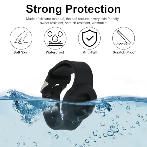 Image of Princess Cruise Medallion Holder Accessories, Waterproof Adjustable Silicone Wristband for Holding Carnival Ocean Medallion, Durable and Not Harmful to Skin