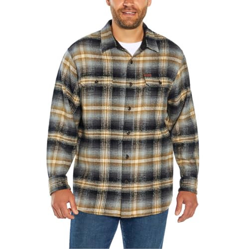 Amazon.com: Orvis Men's Spread Collar Flannel Shirt (US, Alpha