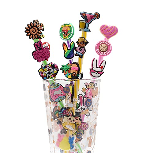 30 pitillos con decoraciones temáticas de Pascua miniatura 5