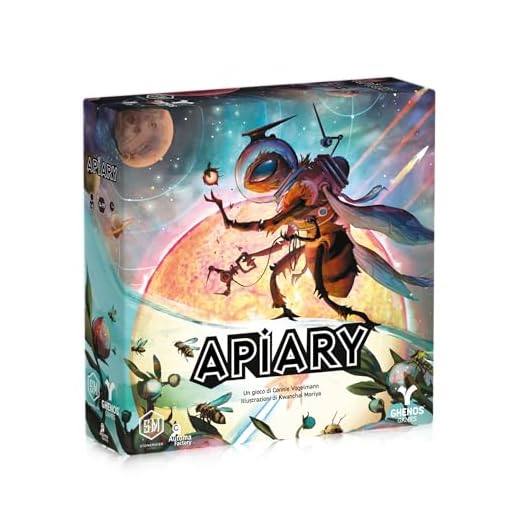 Apiary - Gioco da Tavolo di Strategia- Età 14+ - 1-5 Giocatori - 60'+ Minuti - Edizione Italiana