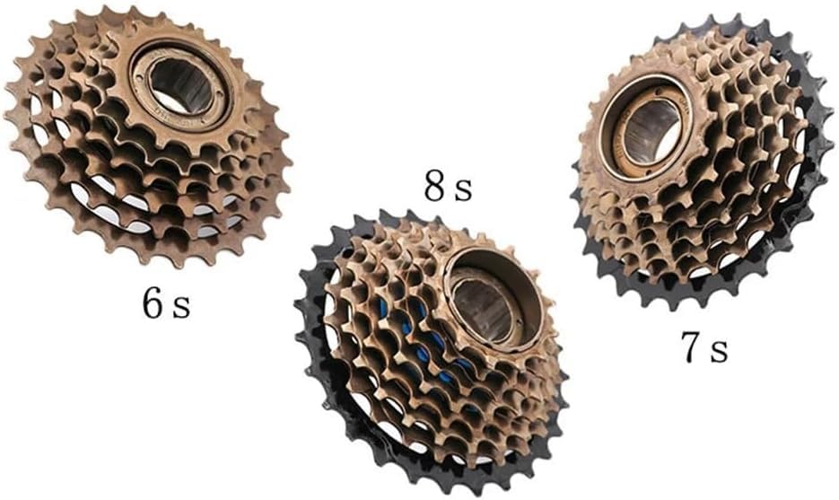Kaseta rowerowa Speed ​​Cassette Screw On Wolnobieg 6/7/8 Prędkości Wolnobieg 13/14-28T Śruba zębatki Wolnobieg rowerowy Kaseta rowerowa