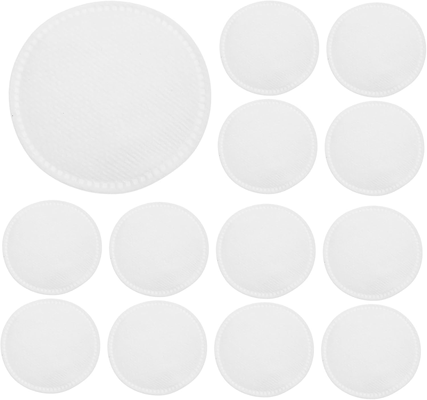 NOLITOY 60pcs Round Makeup Remover Pads Cotton Facial Cleansing Towels Gentle Hygienic for Home Salon Use
