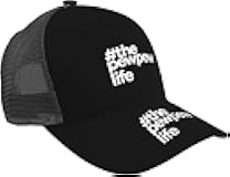 LOKLNEYK The Pew Pew Life Men's and Women's Mesh Hat Baseball Hat