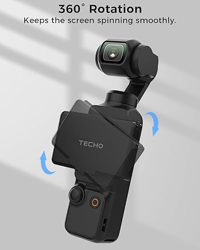 Miniatura 5 de Funda de pantalla plegable para DJI Osmo Pocket 3 accesorios, protector compacto antirreflejos para disparos al aire libre, cubierta de parasol para