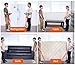 Moving Straps, 2-Person Lifting and Moving System with Thickened Pads, Adjustable Lifting Shoulder Straps Safely Easily for Moving Furniture Appliances Mattresses, Heavy Objects up to 800lbs