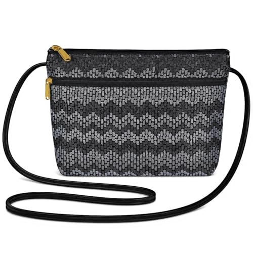 Image of Danny K. Women's Tapestry Zipper Purse Crossbody Handbag, Adjustable Cord, Handmade in USA