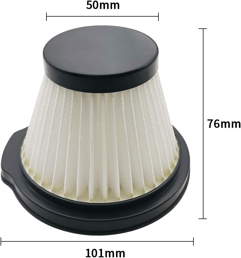 WuYan 6PCS Hepa Filter for Xiaomi Deerma DX115 DX115S DX115C Portable Vacuum Cleaner