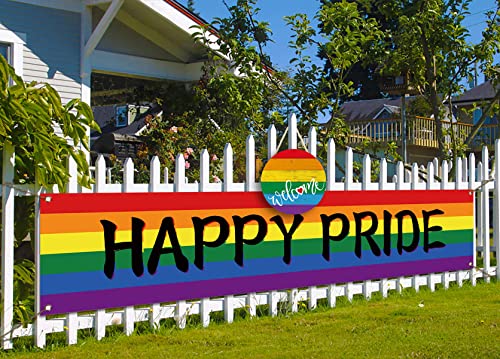 Davsolly Rainbow Welcome Door Sign Gay Pride Wooden Wreath Lgbt Pride Decorations For Home Classroom Playroom Decor #TOP4