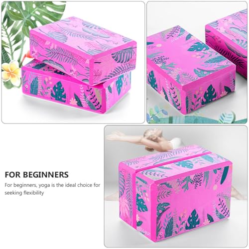 Bloques de yoga para baile infantil OSALADI, pack de 2 ladrillos de Eva para pilates 6