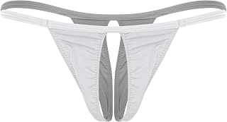 Freebily Womens Underwear Tiny Panties Sexy Underwear Minimal Coverage Y-Back Lingerie Swimsuit