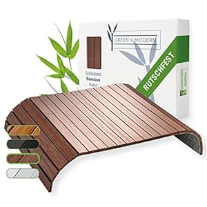 Green’n’Modern Bruin bankdienblad van bamboe antislip | houten dienblad als kussen voor bank en zitmeubel…