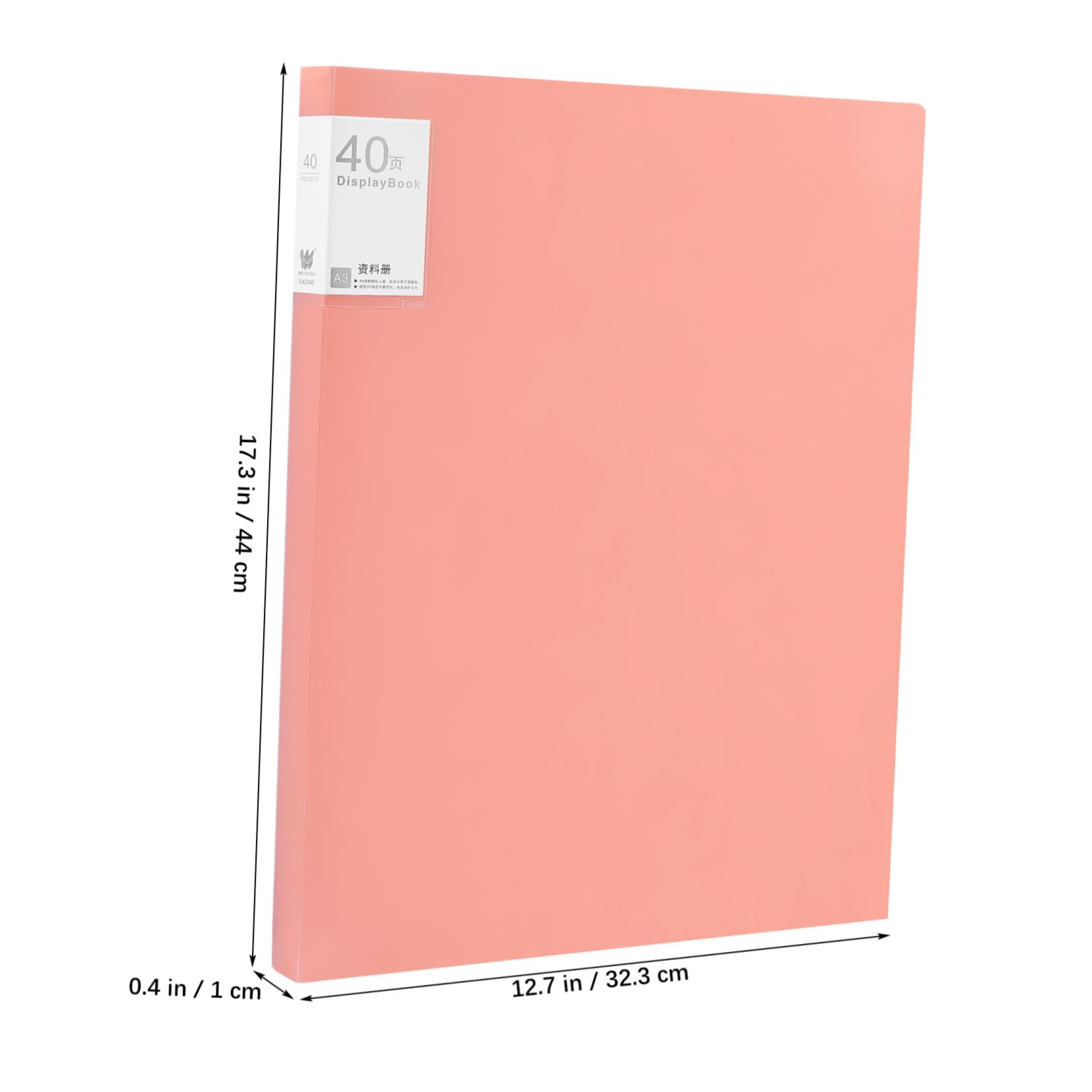 Homoyoyo 3 Stück Teiliges Portfolio Seiten Kunststoffhüllen Ordner organizer für Dokumente Kunstwerke und Präsentationen Praktische Sammelmappe in Schwarz Blau für Büro und Schule