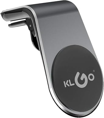 KLGO Maganetic Car Phone Holder, Phone Holder for Car Dashboard Windshield Air Vent, Compatible with Phone