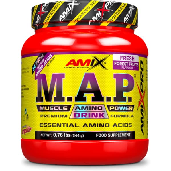 M.A.P Amino Drink Amix boisson acides aminés poudre musculation 344 g