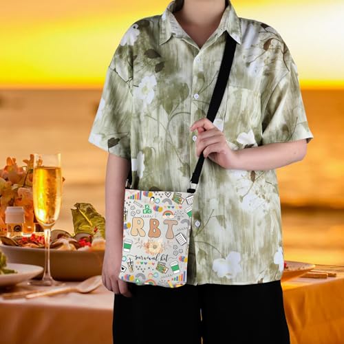 WCGXKO Behavior Therapist Gift ABA Therapist Technician RBT BCBA Gift Behavior Therapist Gift Crossbody Bag4