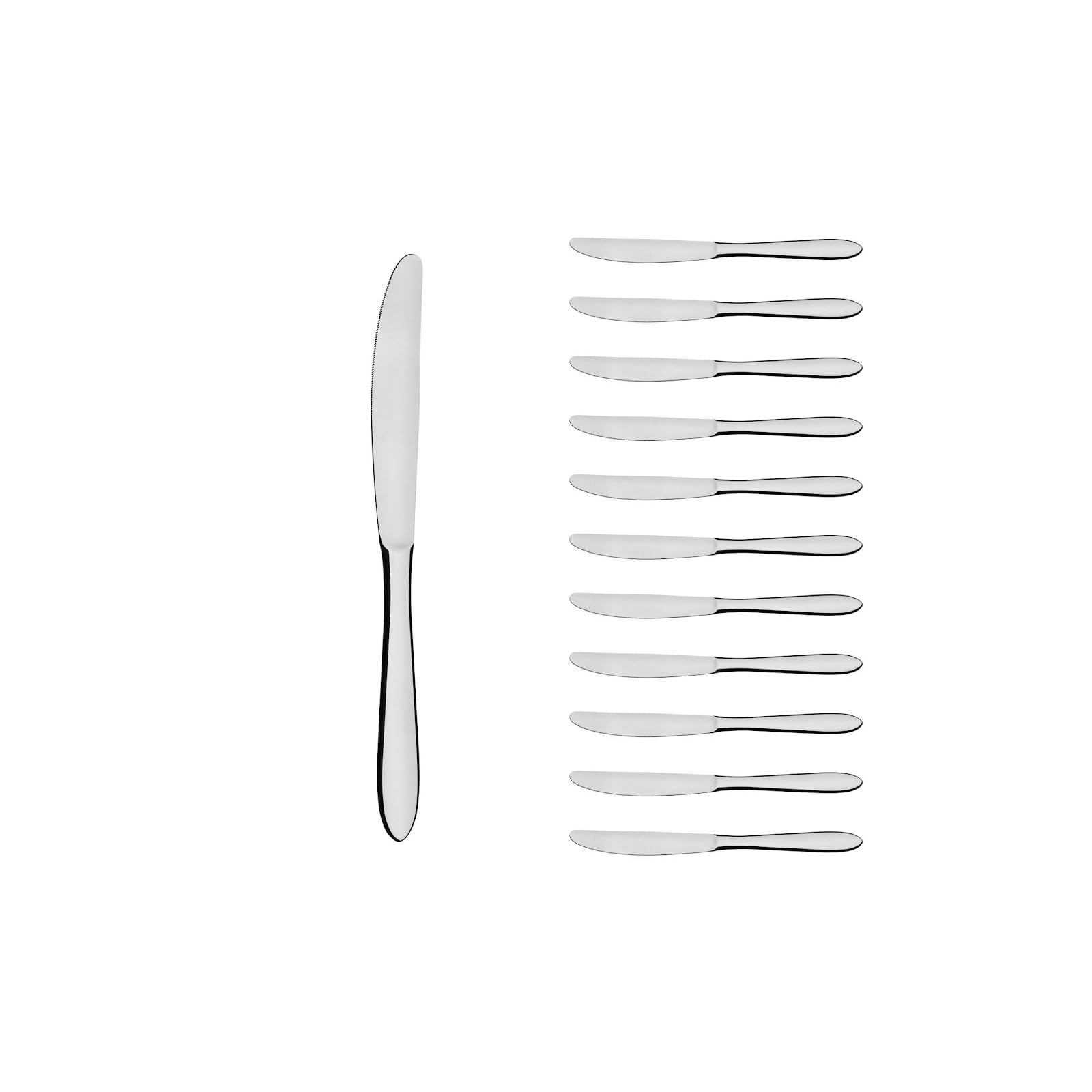 Tramontina - Couteau de table Satri. Inox 18/cr 2,5mm. X12