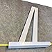 F&L Heavy-Duty Aluminum Square Duct Angle Cutting Guide – Precision 15° & 22.5° Tool for HVAC Ductwork, Sheet Metal & Duct Board – Corrosion-Resistant, Durable, Easy-to-Use Airflow Control Accessory