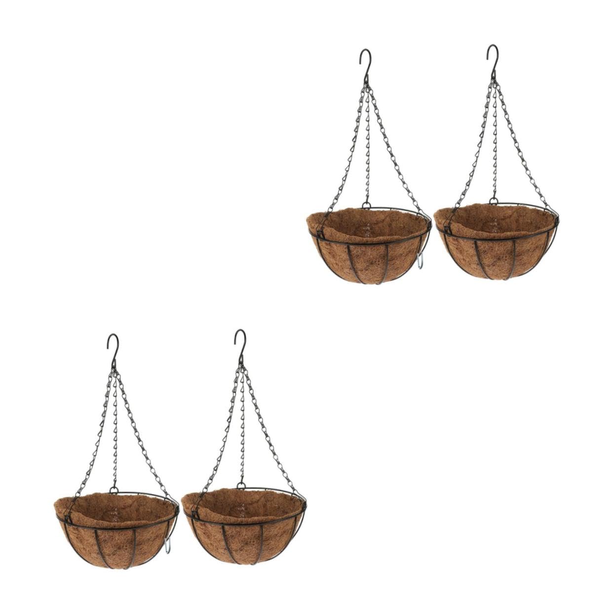 Crochet de panier suspendu pour embellir le mur de jardin et le salon