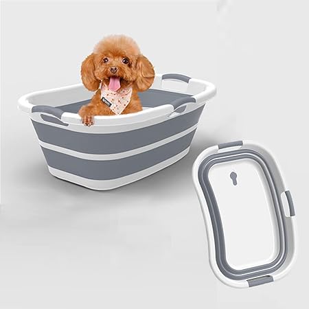 Amazon.com: 7.2Gal Dog Bathtub for Small and Medium Pets（weight