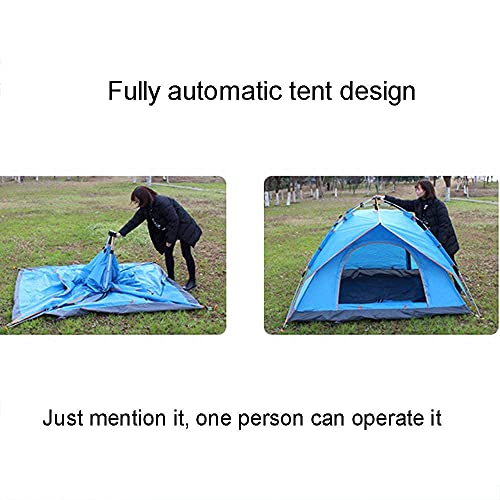 Tienda de campaña portátil impermeable para 3-4 personas miniatura 7