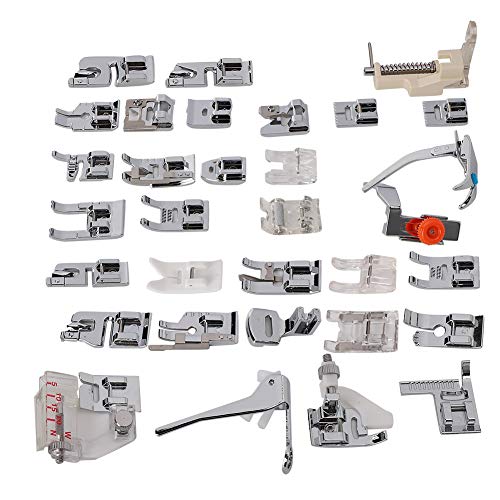 Kit de 32 Piezas de Pies Prensatelas para Máquina de Coser Multifuncional miniatura 4