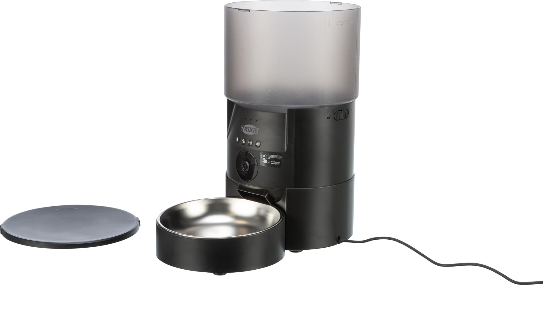 TRIXIE Distributeur de croquettes TX-C Smart 3,0 L pour chiens et chats