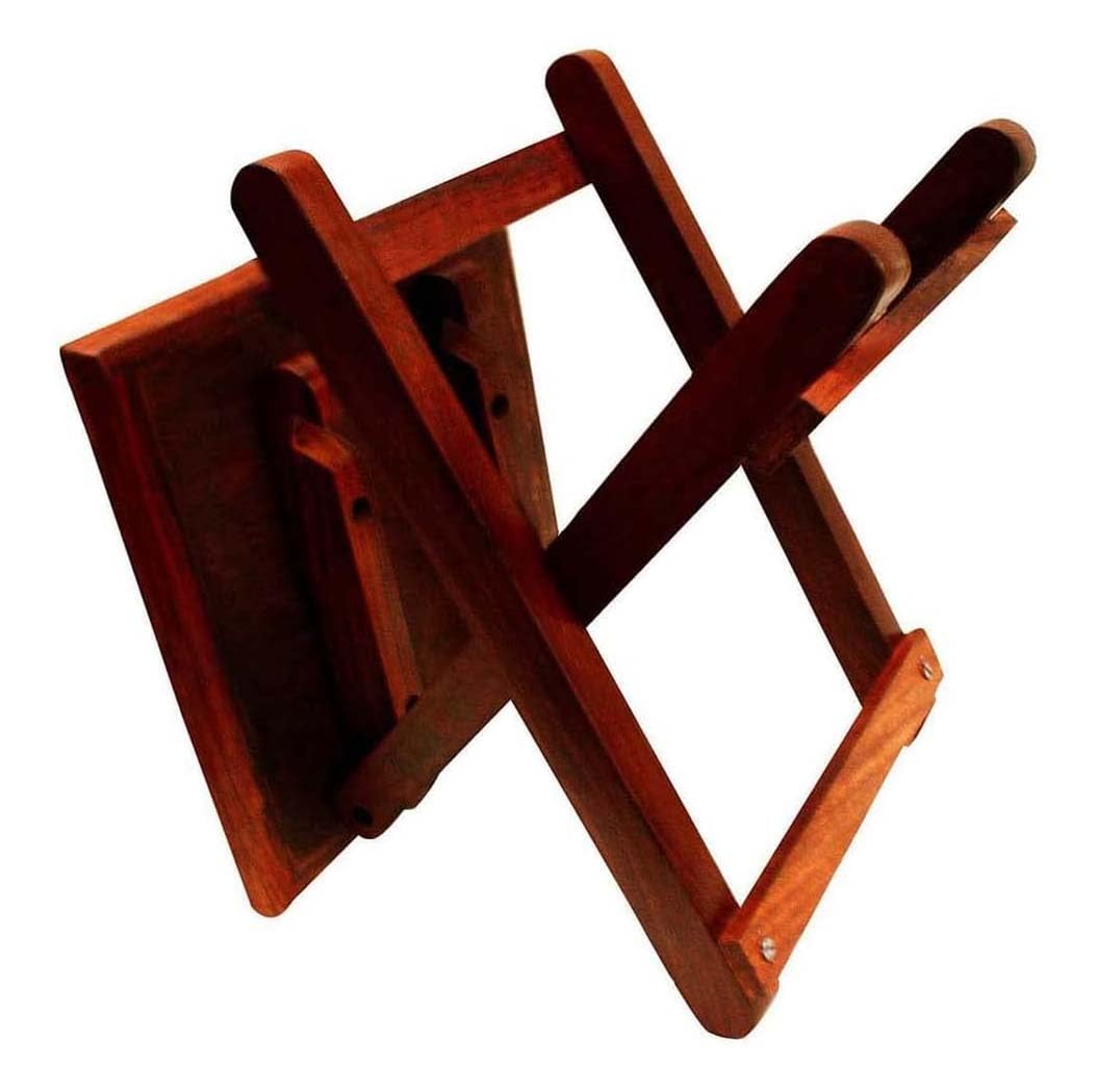 ZYNTIX Wooden Stool, 9 Inch - Versatile Home Decoration Items for Living Room, Ideal as Bed Side Tables for Bed Room, Elegant and Durable Design, Ideal for Modern Interiors 2