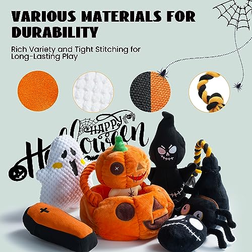 Nocciola 8 piezas juguetes sonoros para perros miniatura 2