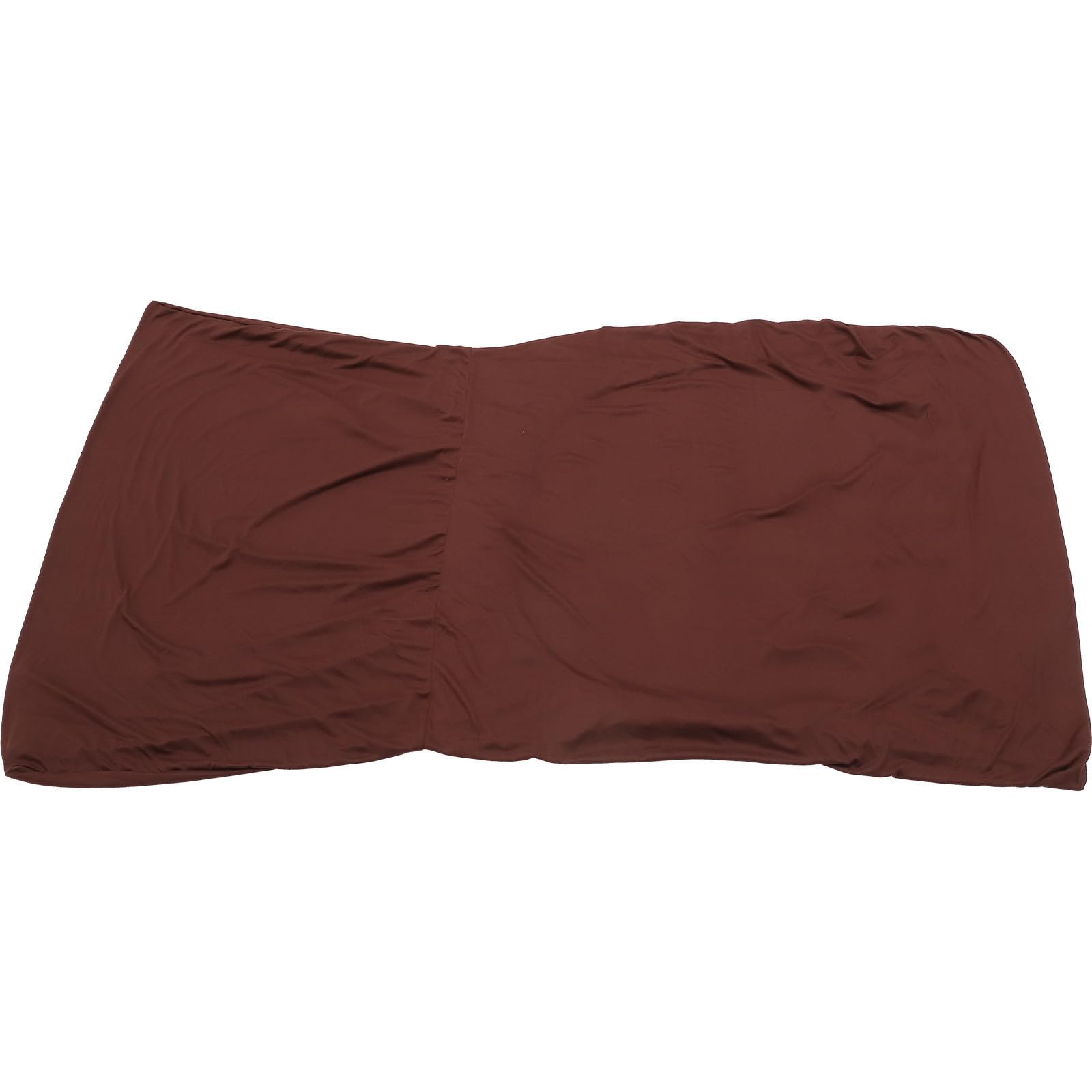 Housse de canapé extensible sans accoudoirs noir en polyester résistant pour hôtel