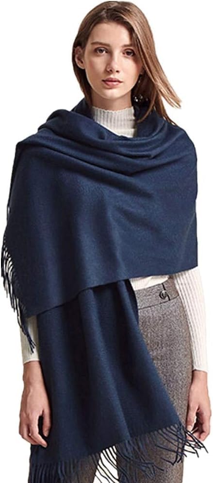 YNS Women's Pashmina Shawls and Wraps Softable Scarf for Evening Dresses Wedding with Tassels Lightweight and Warm2