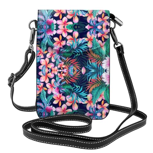 Sac à bandoulière léger imprimé tropical pour vos sorties