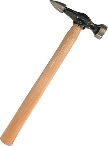 Miniatura 5 de Pick and Finishing Hammer, Auto Body Repair sheet metal Hammer (11.4 x 4.9 x 1 crowned face small hammer)