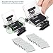 Deyard Accessories Kit for GoPro Hero 7(Only Black)/HD(2018)/6/5 with Shockproof Small Case Waterproof Case Screen Protector Bundle for GoPro Hero 7 black/ Hero HD(2018)/Hero 6/Hero 5