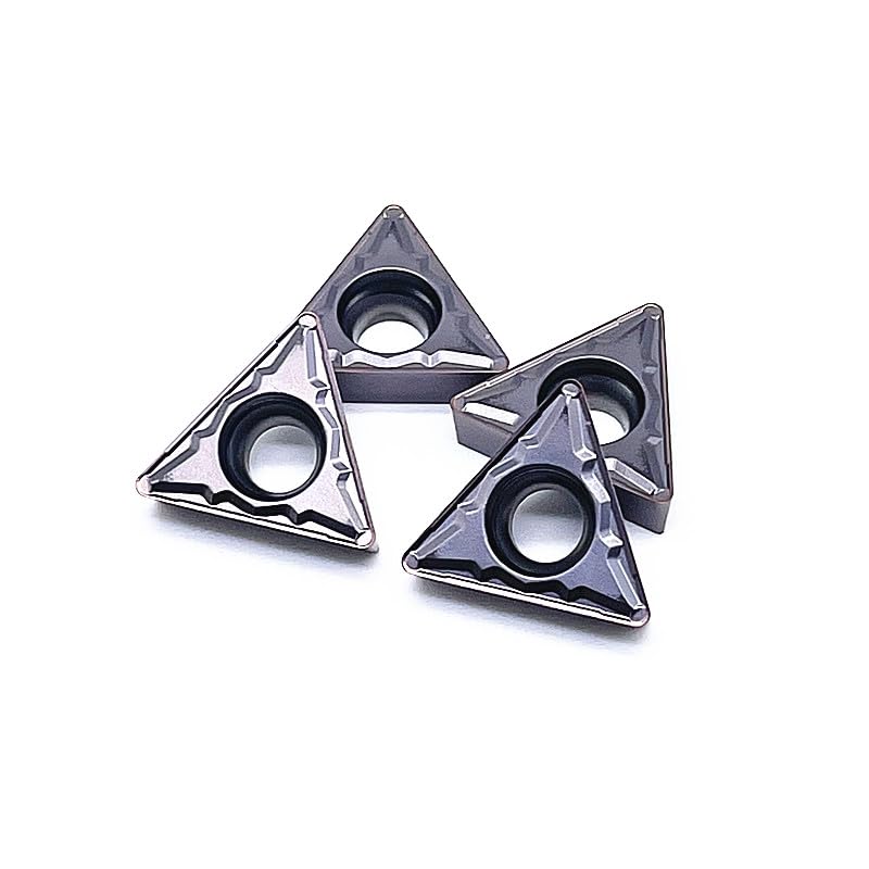 Puntas TCMT16T308 HMP para torno CNC, Carburo, 10 piezas miniatura 1