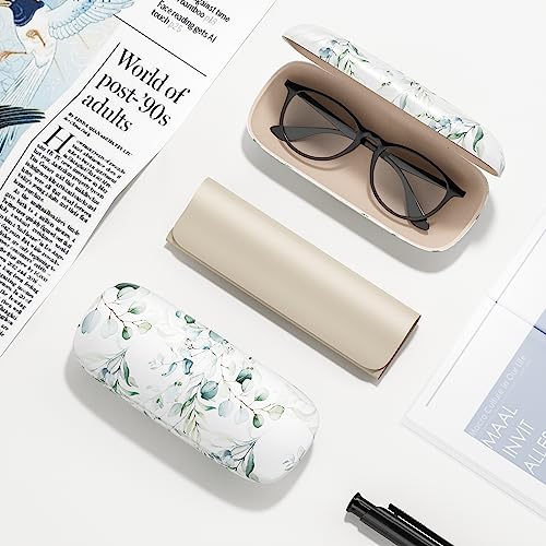 Image of Eyeglasses Case, Hard Shell Protective Case for Glasses, Unisex for Women Men