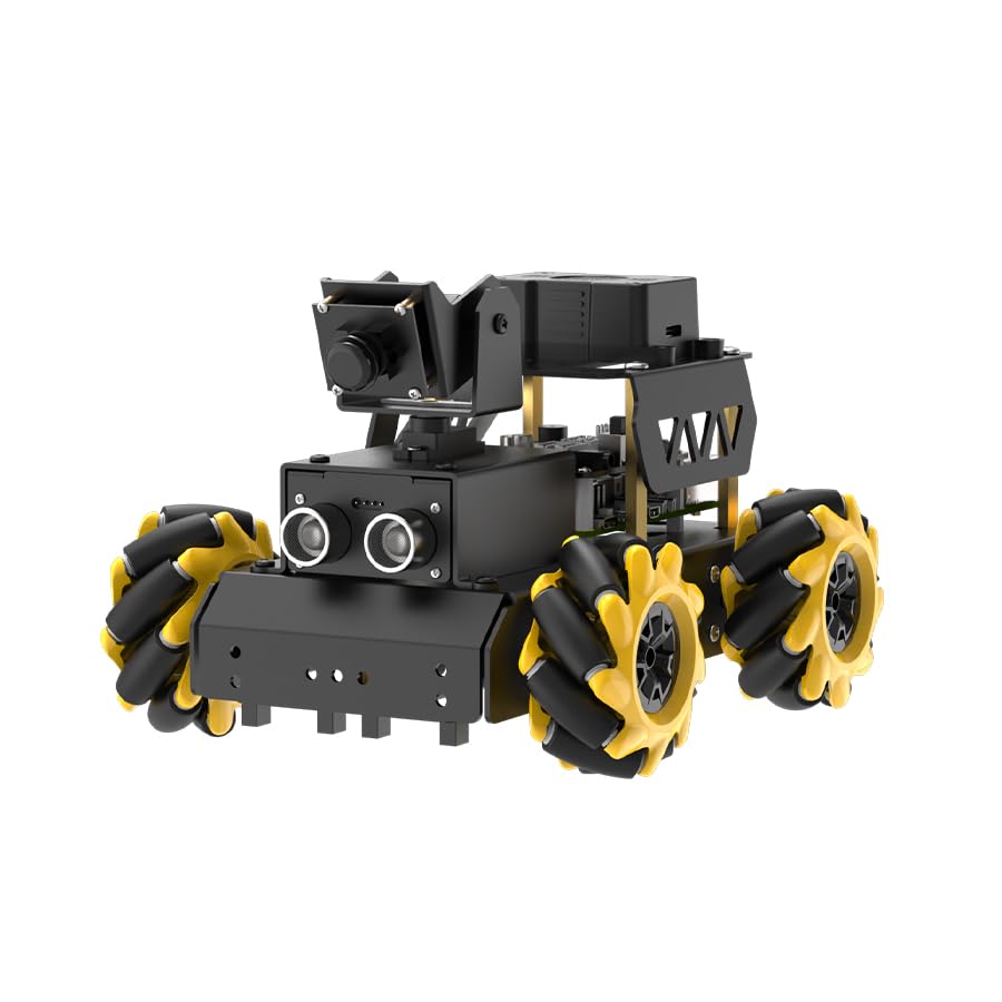 HIWONDER ROS2 Robot Car with ChatGPT Large AI Model Vision & Voice Understanding Python Programming Open Source DIY Robot Kit for Teens, TurboPi