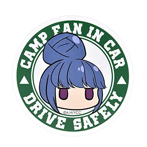 ゆるキャン  リフレクターマグネットステッカー 04 リン