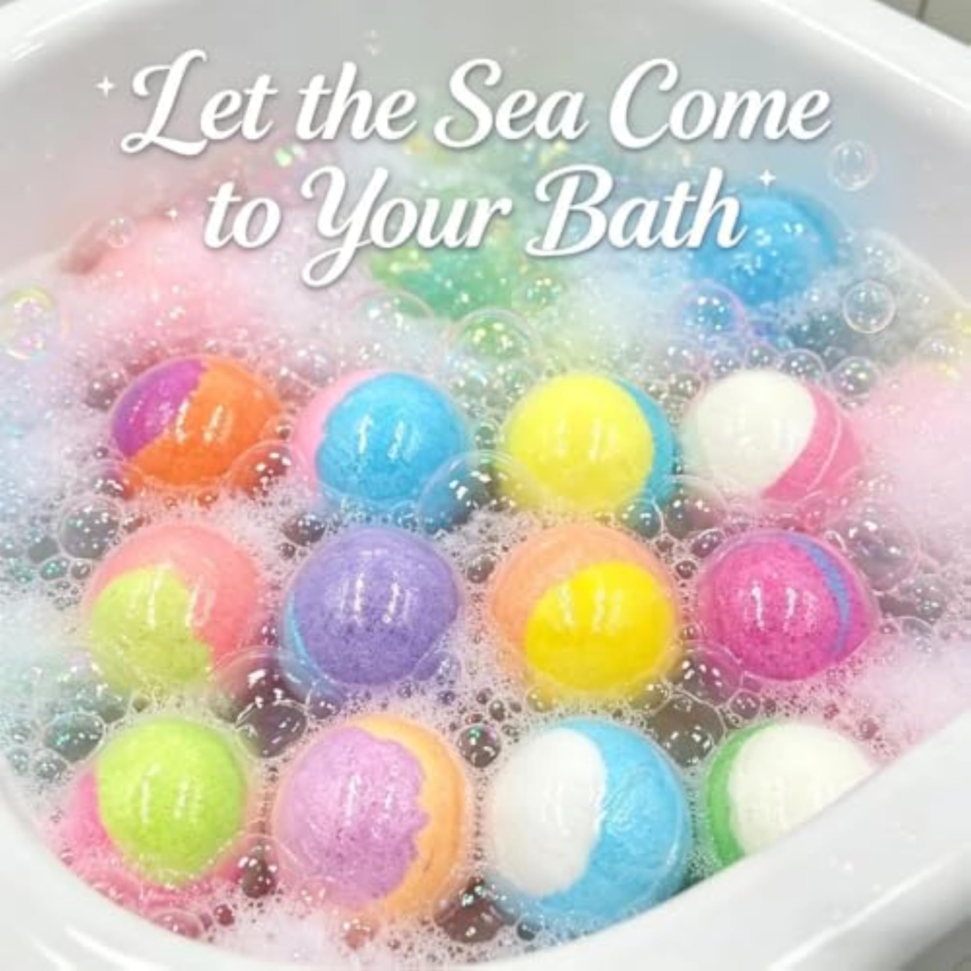 Kids Bath Bomb Gift Set with Surprise Toys Inside
