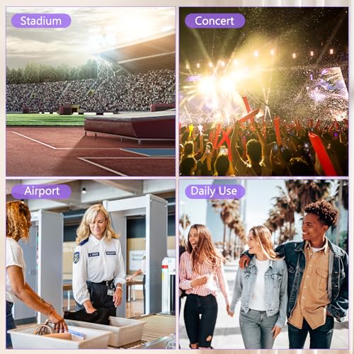 Image of Blvornl Clear Crossbody Bag with Adjustable Shoulder Strap, Stadium Approved PVC Purse Bag, Messenger Bag