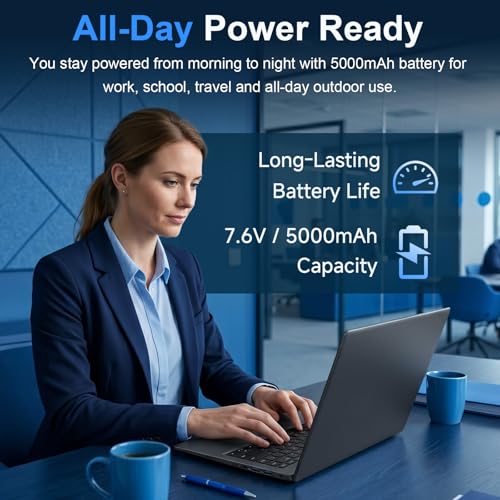 Image of 14 Inch Laptop Computer, Pentium 6500Y Processor (Up to 3.4GHz), 16GB RAM 256GB SSD, FHD IPS Anti-Glare Display, Lightweight Laptop with Privacy Shutter for Students & Business