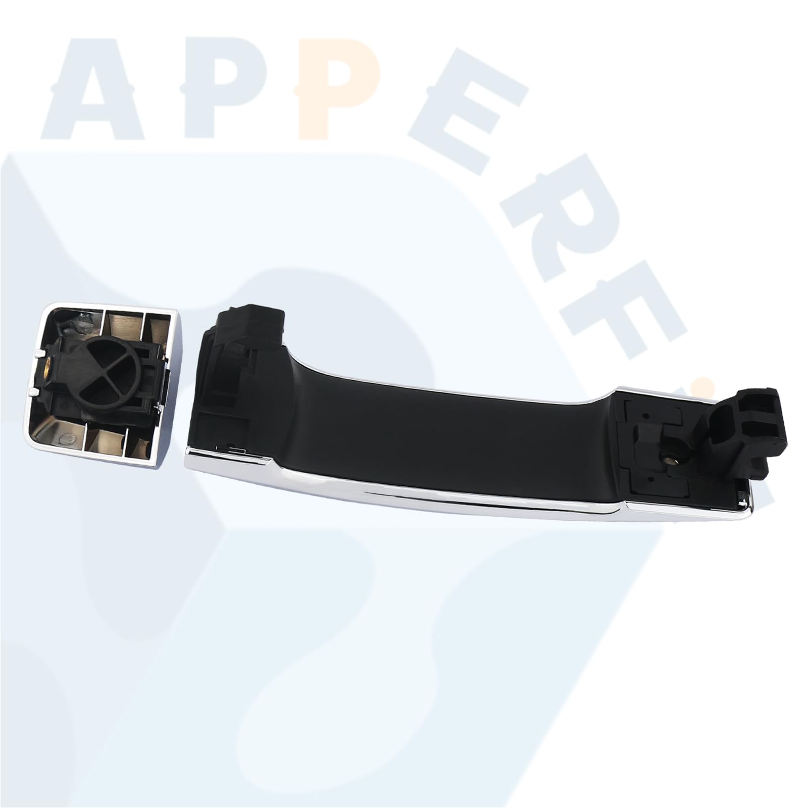 Amazon.com: APPERFiT Exterior Door Handle with Key Hole Bezel