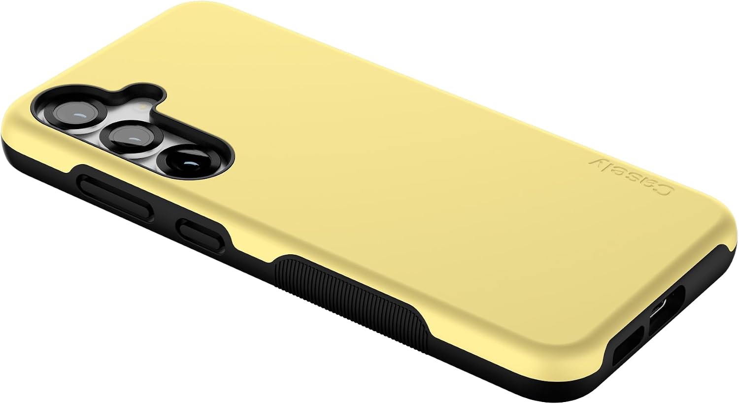 Casely Galaxy S25 Plus Case | Butter Me Up | Butter Yellow | Bold Protective Design | Compatible with MagSafe