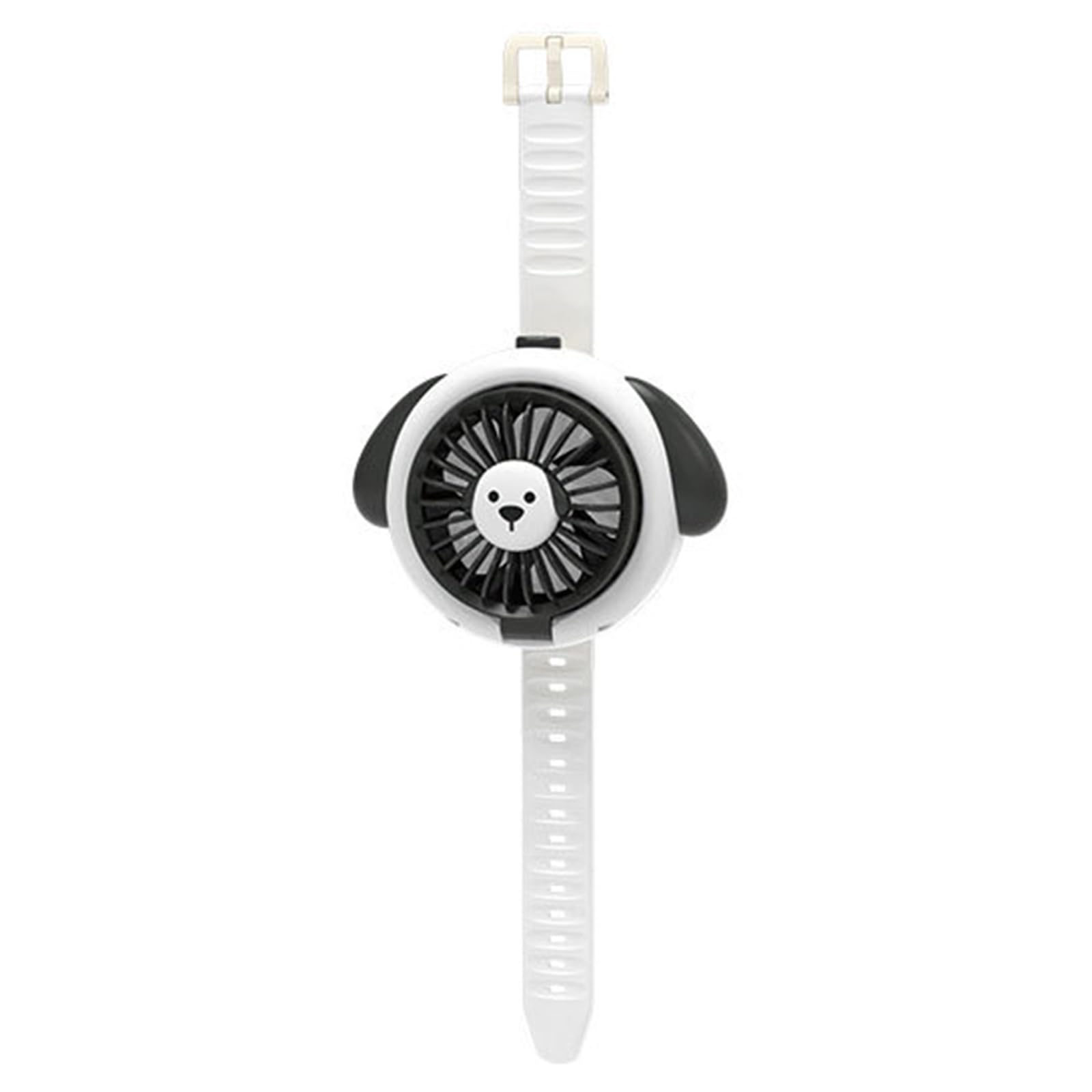 Elnwnnkc Small Fan with Soft Wind Mode Practical Wrist Texture Suitable for Daily Commute and Relaxation USB Rechargeable