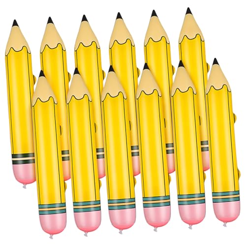Crayons géants gonflables en PVC 68x8 cm pour accessoire photo de fête enfant