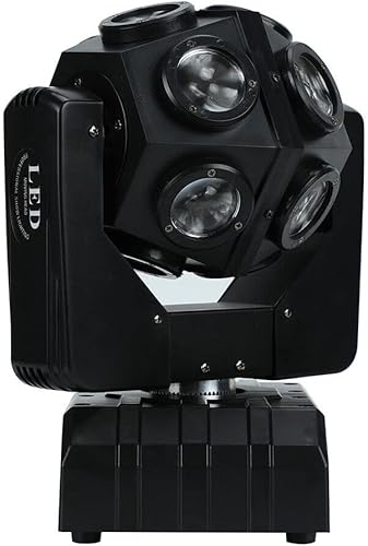 Miniatura 5 de 12x12W 4 en 1 RGBW cabeza móvil etapa luz fiesta bola LED discoteca luz DJ iluminación DMX para bar club concierto boda