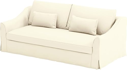 Vista 11 de Funda de reemplazo para sofá Farlov (No Lovesea) duradera, Ancho: 85.8" (No 70") Compatible solo con funda para sofá IKEA Farlove