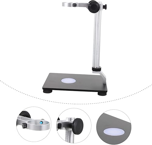 Miniatura 3 de 1pc Microscope Stand Frame Stand Microscopio Microscope Lift Bracket Microscopes Microscope Camera Stand Kickstand Camera Mount Industrial Camera