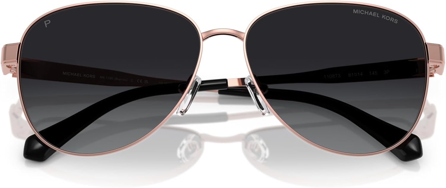 Michael Kors womens Mk1160 Biarritz Aviator Sunglasses